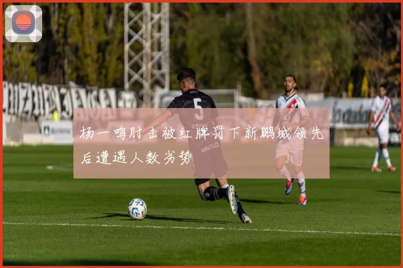 杨一鸣肘击被红牌罚下新鹏城领先后遭遇人数劣势
